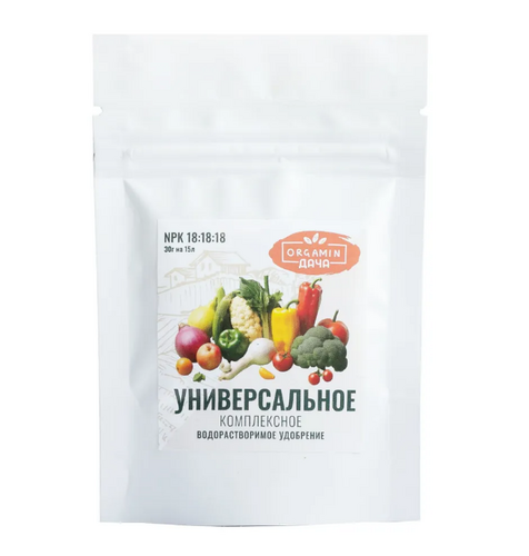 Удобрение Водорастворимое Универсальное, ORGAMIN 30г