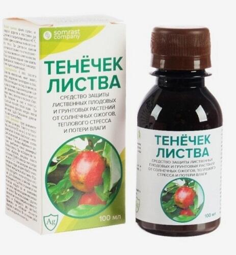 Средство для защиты растений "Тенечек" Листва 100 мл. 