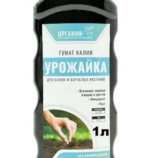 Удобрение органическое Урожайка Гумат Калия , Органик+ 1 л