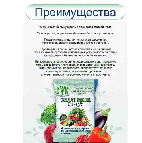 Хелат Меди 5 г, СТК