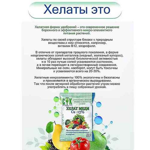 Хелат Меди 5 г, СТК