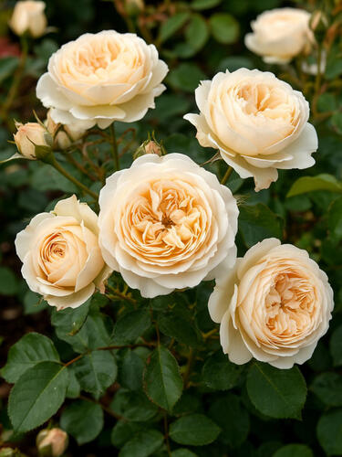 Роза шраб Шампань Рококо (Champagne Rokoko)