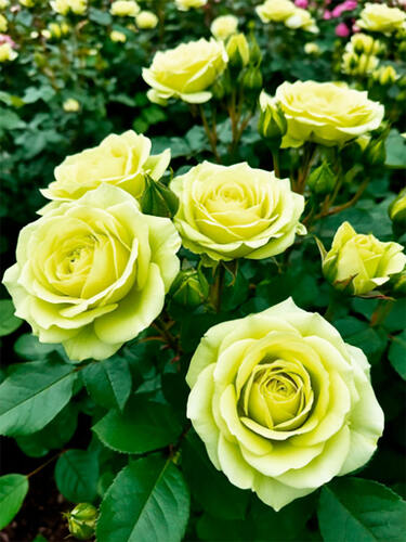 Роза спрей Грин Глоу (Green Glow)