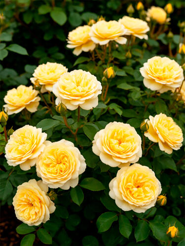 Роза шраб Голден Зест (Golden Zest)