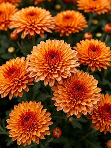 Хризантема мультифлора Арес Бронз