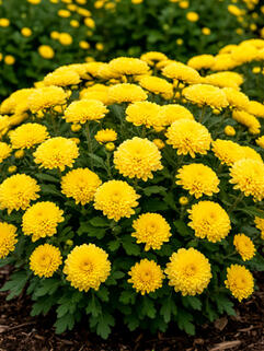 Хризантема мультифлора Дюн