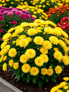 Хризантема мультифлора Дюн